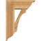Ekena Millwork Legacy Traditional Rough Sawn Bracket w/ Offset Brace, Western Red Cedar, 8"W x 20"D x 28"H BKT0806X20X28LEC01RWR - alternate 2